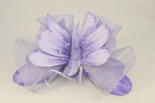 Load image into Gallery viewer, Λαμπάδα βάπτισης με πεταλούδα μεταλλική