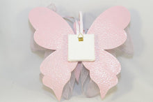 Load image into Gallery viewer, Λαμπάδα βάπτισης με πεταλούδα ροζ