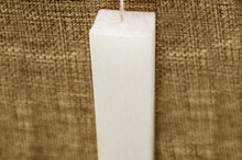 Load image into Gallery viewer, Λαμπάδα βάπτισης τετράγωνη μικρή