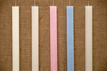 Load image into Gallery viewer, Λαμπάδα βάπτισης πλακέ μικρή