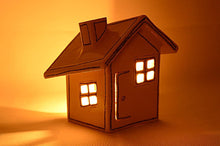 Load image into Gallery viewer, Κεραμικό σπιτάκι λευκό για ρεσό