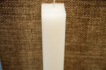 Load image into Gallery viewer, Λαμπάδα βάπτισης τετράγωνη  μεγάλη