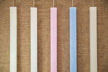 Load image into Gallery viewer, Λαμπάδα βάπτισης τετράγωνη μικρή