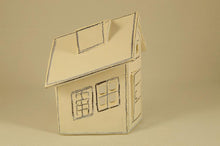 Load image into Gallery viewer, Κεραμικό σπιτάκι για ρεσό λευκό