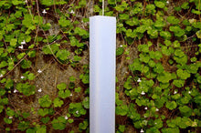 Load image into Gallery viewer, Λαμπάδα βάπτισης πλακέ φαρδιά  κοντή