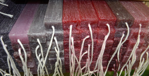 Λαμπάδες πασχαλινές πλακέ αρωματικές με φάρδος 2,5 cm
