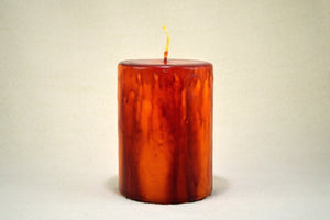 Κερί χειροποίητο rustic 9cm x 12,5cm