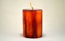 Load image into Gallery viewer, Χειροποίητα κεριά rustic διαμέτρου 9cm σετ 5 τεμαχίων